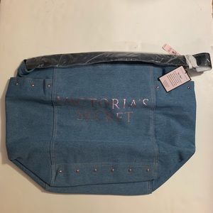 NWT Victoria’s Secret Blue Tote Bag